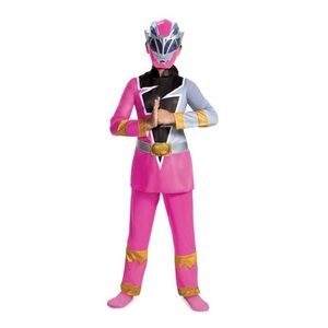 Power Rangers Kids’ Girl Pink Ranger Dino Fury Halloween Costume